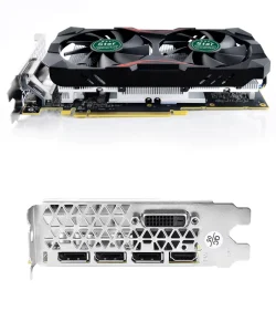Graphics Card Desktop Computer Games Gddr5 Graphics Card amd Rx580 16GB Graphics Card for Sale