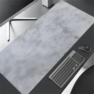 Gray Texture Smooth Rubber Plain Stylish PC Gaming Mouse Pads Gamer Mats Teclado Pad Mat Laptop Office Carpet 900X400