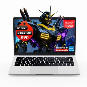 GreatAsia Manufacturer Laptops 14 Inch Business Education Laptop N4000 in Stock Cheapest Students Ordinateur Portable