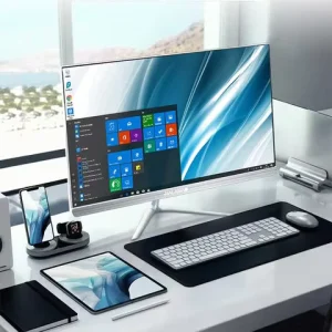 H19 Touchscreen All-in-One PC Monoblock 23.8 Inch Curved Screen Core i3 i5 i7 i9 DIY Gaming Computer