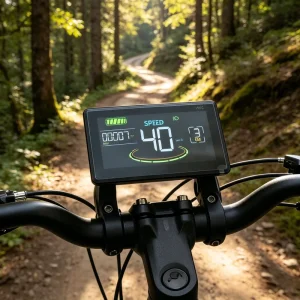 H6C US[ Ready to Ship] Display Factory for Fatbike V20 LCD Screen for Bike Accessories Ebike Display Speedometer