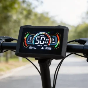 H7C Electric Bicycle Computer LCD Digital Wired Cycling Computer Speedometer Odometer Backlight IP67 Road Bike