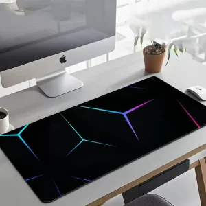 HONGSHI OEM Custom Printed Large Gaming Mouse Pad Non Slip Rubber 900x300mm 2mm Thick Extended Desk Mat in Stock