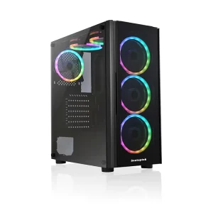 HOT Selling China Manufacturer Atx Mid Tower Computer PC Cabinet Rgb Computer Case Gamer