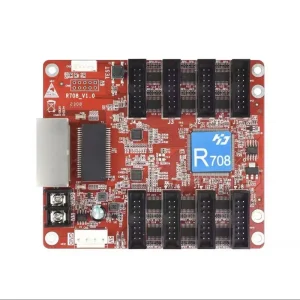 HUIDU HD R708 R712 R716 Receiving Sending Card 8xHUB75E Ports for LED Video Wall Digital Poster Animation Outdoor Use SDK