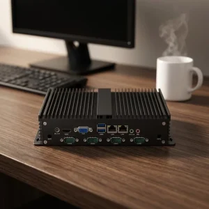 HVAEIPC Linux Industrial Computer Accessory Optional RAM SSD Drive VGA RGB Lighting Custom Software Digital Printing Logo Stock