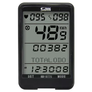 Heart Rate Monitor Bicycle Speedometer Cycling Odometer Wireless Cadence Sensor Outdoor Rainproof
