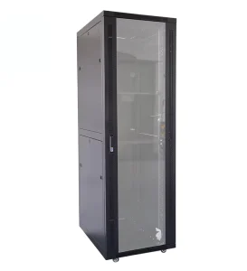 Heavy Duty Custom 42U Network Server Rack Data Center Cabinet IEC297 2 Standard SPCC Cold Rolled Steel IP20 Protection Powder