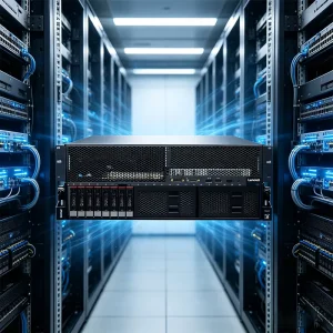 High AI GPU Server ThinkServer SG670 with 24 RDIMM ECC TruDDR 4 Memory and 8 NVLink SXM2 GPUs for Cloud Computing