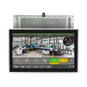 High-Brightness Industrial Automation Panel PC with Windows 10/Android, IP65 Resistive Touchscreen and Embedded Chassis