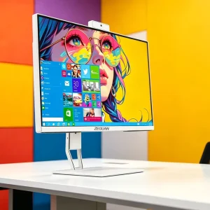 High Definition Screen All in One Computer 24 Inch New Core Gaming Design Business Office Desktop Computer