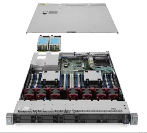 High End DL360 G9 Rack Mounted Virtualization Server 64GB RAM HDD Enterprise SAS SSD Storage Used (Renewed) China Origin