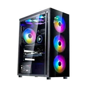 High-Performance All-in-One Water-Cooled Gaming Desktop Computer with Dedicated Graphics Office Home PC