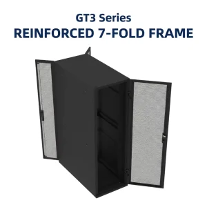 High Performance Server Cabinet 42U Heavy Duty 19 Inch Network Rack SPCC Steel Perforated Door with Advanced PDU Cavity Design