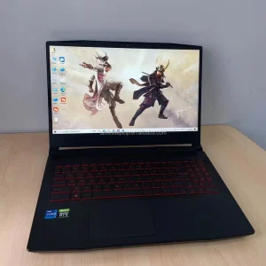 High Performance for MSI GF66 Gaming Laptop Core I7 11800H with RTX 3060 (6G) 16G RAM 512G SSD 15.6 inch Screen Second Hand UK P