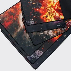 High Precision Gaming Mouse Pad Smooth Low Friction Surface Non Slip Rubber Base with Custom Shape for Competitive Gaming