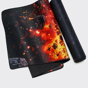 High Precision Gaming Mouse Pad Stitched Edge Non Slip Rubber Base 3mm Waterproof Smooth Surface for Custom Logo