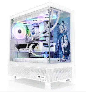 High Quality Desktop Pc Case 9 Fans 360 Water Cooler Support Micro Atx ITX Motherboard Tempered Glass Atx Gaming Pc Case
