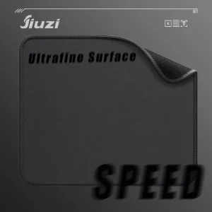 High Quality Gaming Microfiber Fabric Anti Slip Rubber Base Easy Gliding Spill Resistant Surface Durable Materials Mouse Pad