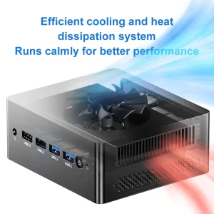 High Quality Mini PC Gaming Windows11pro Core N100 Support 8G 16G RAM 512G SSD DDR4 RAM WIFI LAN OEM ODM Mini Pcs for US EU JP