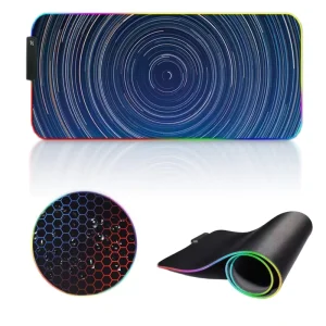 High Quality RGB LED Gaming Mouse Pad Large Non Slip Rubber Base