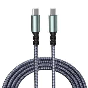 High Quality Type C Fast Charging Gadgets 20v 3a Nylon Mobile Phone Cord Accessories Kabel Data 60w 1m PD Data Cable