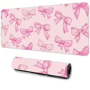 High Quality Waterproof Pink Personalized Non slip Gaming Office Large Desktop Keyboard Mouse Pad CMYK Sublimation