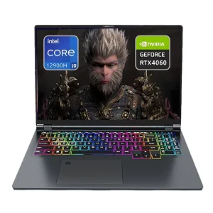 Hot Sales Brand New 16 Inch Intel I9 12900H 14Core RTX4060 8G Graphics Card Discrete GPU Ultrabook Rj45 Gaming Aluminum Laptops