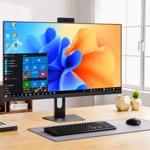 Hot Selling 23.8″ All In One (AIO) Desktop Monoblock PC Core I3 i5 i7 8GB RAM IPS LCD Panel SSD HDD Business Home Computer