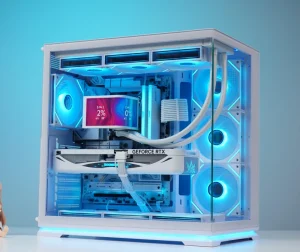 Hot Selling 2805A RGB O11D EVO ATX Gaming Dual Chamber Case ARGB Lighting Strips Cable Management Glass Panels PC Chassis