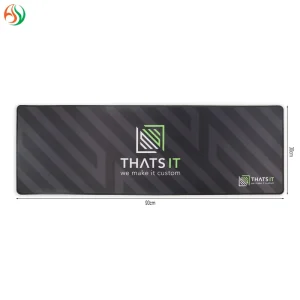 Hot Selling Extra Large Mouse Mat Customizable Printed logo Anti slip Base 900*300mm Gaming Pad for Home Computer Workstation