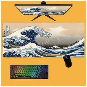 Hot Selling JinLi Cartoon Gaming Mouse Pads Waterproof Eco friendly Natural Rubber High Density Cloth Anti Slip Square Desk Mats