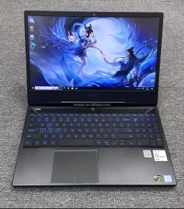 Hot Selling for DEL L G5 5590 I7 9750H GTX 1660 (6G) 16G 15.6 Inch Used Gaming Laptop English Low Price Refurbished