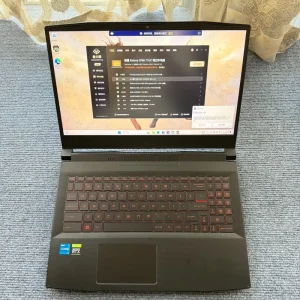 Hot Selling for M SI GF66 I7 11800H RTX 3060 (6G) 16G 512G 15.6inches Used Gaming Laptop Low Price Student Computer
