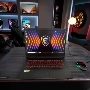 Hot Selling for MSI GF65 15.6inch Used Gaming Laptop I7 9750H GTX 1660ti (6G) 16G 512G Low Price Student Computer