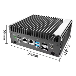 I5-6200U Windows 11 Micro NUC Industrial Mini PC Alder Lake Dual-Core DDR3L SSD+HDD Windows 10 Industrial Computer