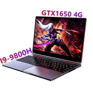 I9 10885H Gaming Laptop 16 Inch With GTX 1650 Graphics Card Core I9 10th Gen Gamer Computer Fast Speed 144Hz E sports Screen