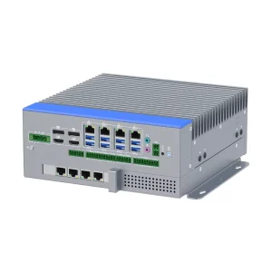 IBOX-718C Fanless Embedded Computer Industrial IoT Gateway PC with 4 GbE LAN and 8 USB 3.1 Ports