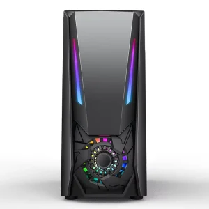 IED Multicolor LED Strip Light Full Tower Desktop Gaming ATX Case With Side Panel Window