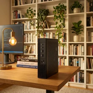 INYUDA TX20 Small Desktop PC I5 4th Gen 8GB DDR3 SSD HDD Win10 11 High Stability Office Computer AU EU Plug