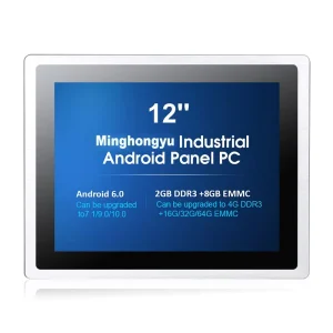 IP65 Waterproof 12 Inch Industrial Android Panel PC RFID Reader RK3399 Aluminum VGA 4GB RAM