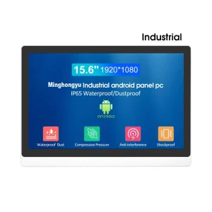 IP65 Waterproof 16 9 Full HD Capacitive Touch Screen Embedded Vesa Wall Mounted 15.6 Inch Android 6.0 2GB Industrial Panel Stock