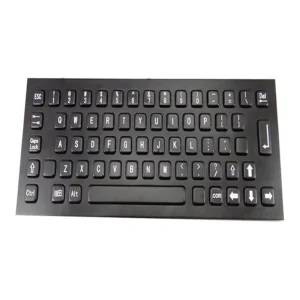 IP65 Waterproof Stainless Steel USB Metal Keyboard with Trackball and Touchpad for ATM Kiosks