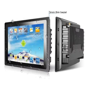 IP66 Dust Water Resistant Intel Core I5 I7 I9 Touch Screen Dual System (Windows Android) Industrial Panel PC 8GB 16GB RAM