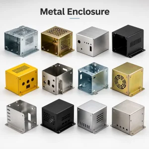 IT Equipment Precision Aluminum Rackmount Server Chassis Custom Sheet Metal Enclosure