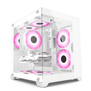 ITX Gaming PC Case Desktop Computer Tower
