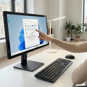 In Stock 27″ Touch Screen AIOs I5 27 Inch AIO 512GB Business All in One PC Desktop Computer for School