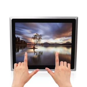Indoor Industrial Windows 17-Inch RS232/RS485 PCAP Touch Screen Panel PC All-in-One Computer Monitor