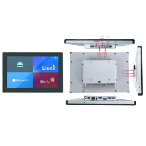 Industrial All in One 10.1 Inch Embedded PC With RK3568 HD 1 LAN 2 USB Touch Screen Fanless Linux System Embedded Tablet PC