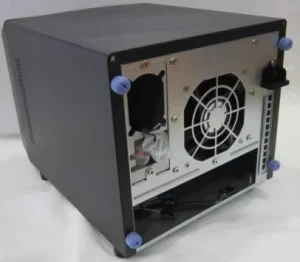 Industrial Chassis NAS Storage Server for Home and SOHO, 16GB RAM, J3455 Quad-Core CPU, Up to 16TB HDD, 4-Bay